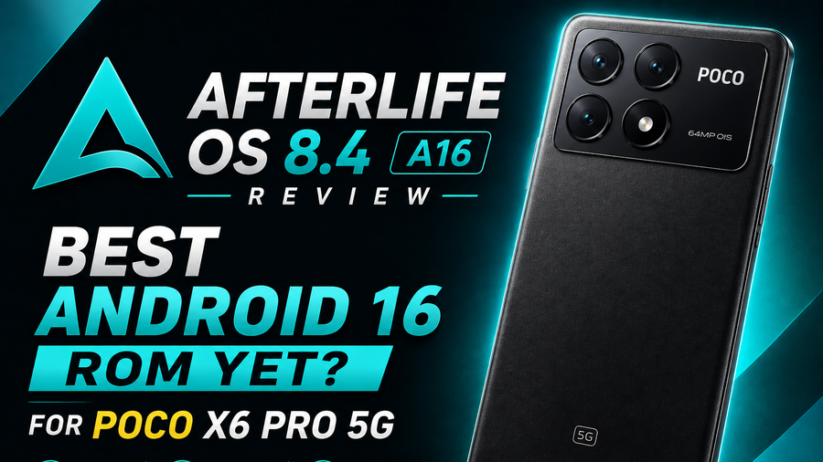 Afterlife OS v8.4 for Poco X6 Pro 5G